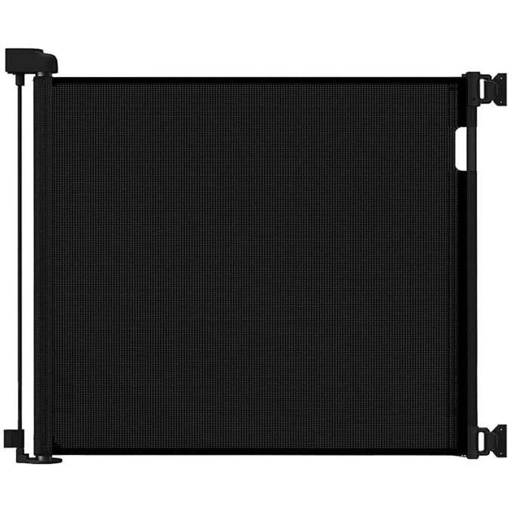 Veraste Retractable Baby & Pet Gate 33.6” x 71” - Black